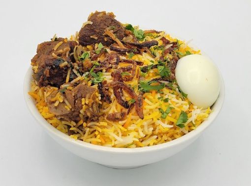 Picture of Gongura Lamb Biryani