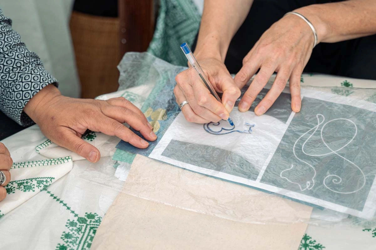 Traditional Moroccan Embroidery Workshop in Essaouira: Create Your Own Hand-Stitched Bag 5