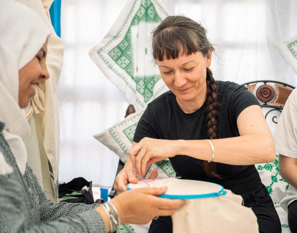 Traditional Moroccan Embroidery Workshop in Essaouira: Create Your Own Hand-Stitched Bag 9