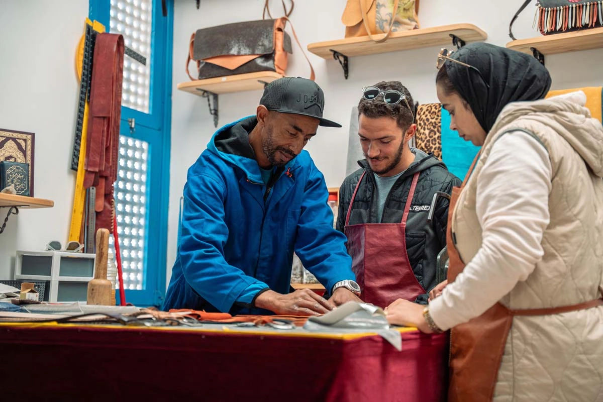 Leathercraft Workshop: Create Your Own Moroccan Leather Phone Case 2