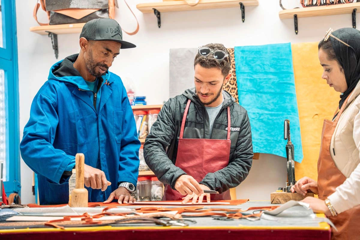 Leathercraft Workshop: Create Your Own Moroccan Leather Phone Case 4