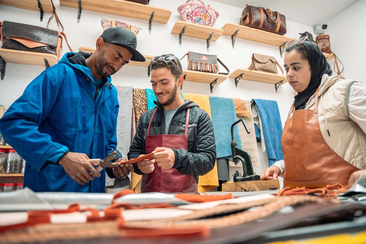 Leathercraft Workshop: Create Your Own Moroccan Leather Phone Case 6