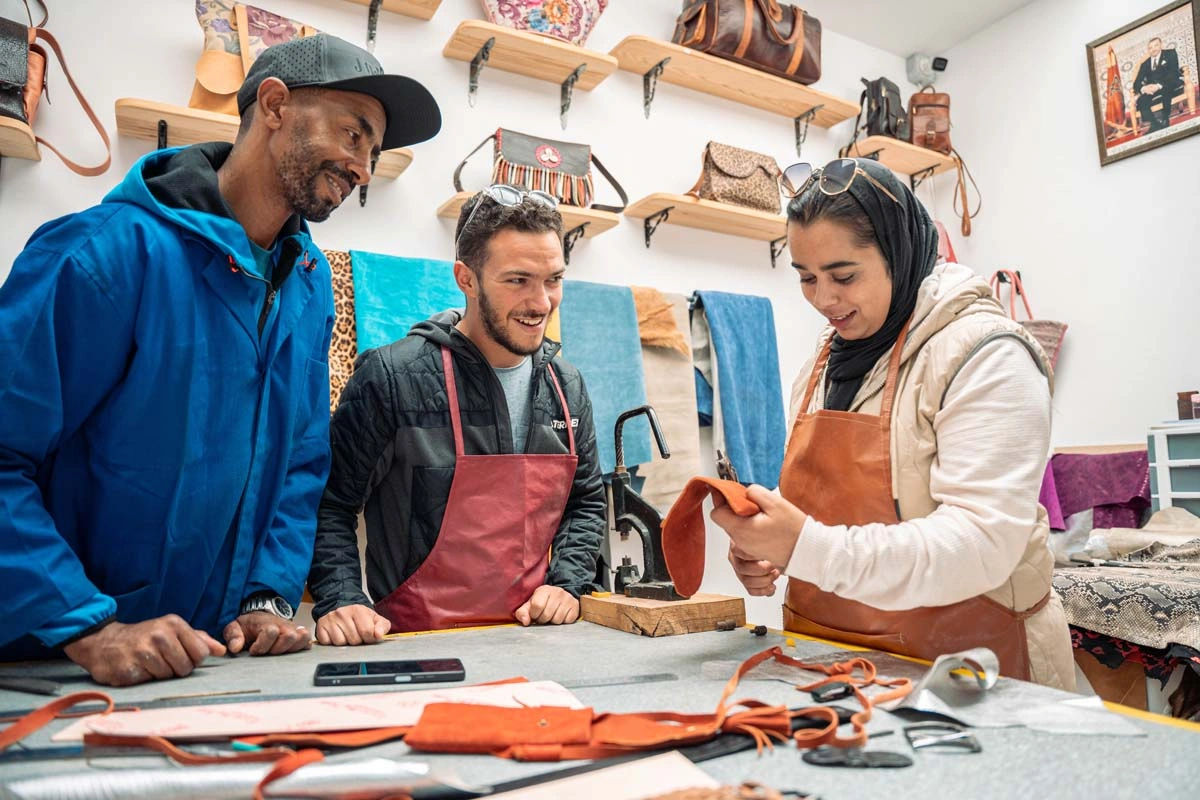 Leathercraft Workshop: Create Your Own Moroccan Leather Phone Case 7