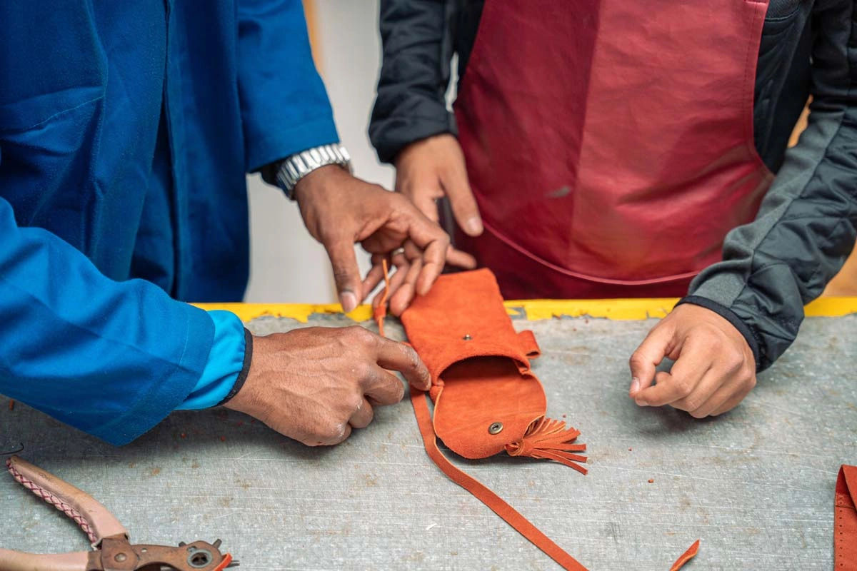 Leathercraft Workshop: Create Your Own Moroccan Leather Phone Case 12