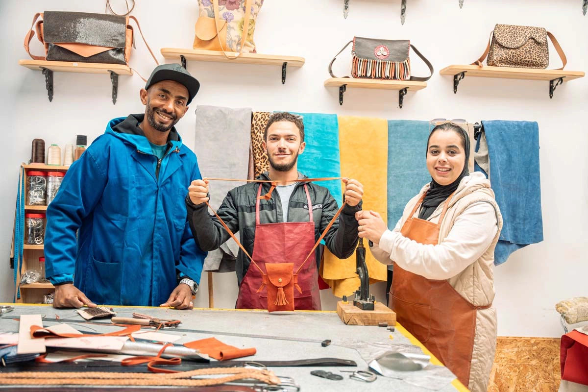 Leathercraft Workshop: Create Your Own Moroccan Leather Phone Case 16