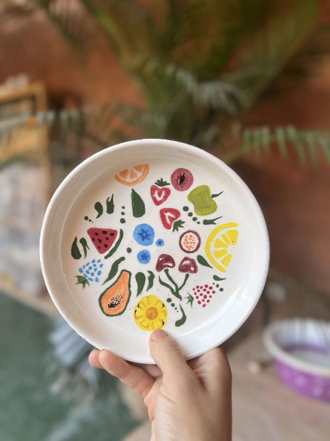 Ceramic Painting Workshop in Marrakech