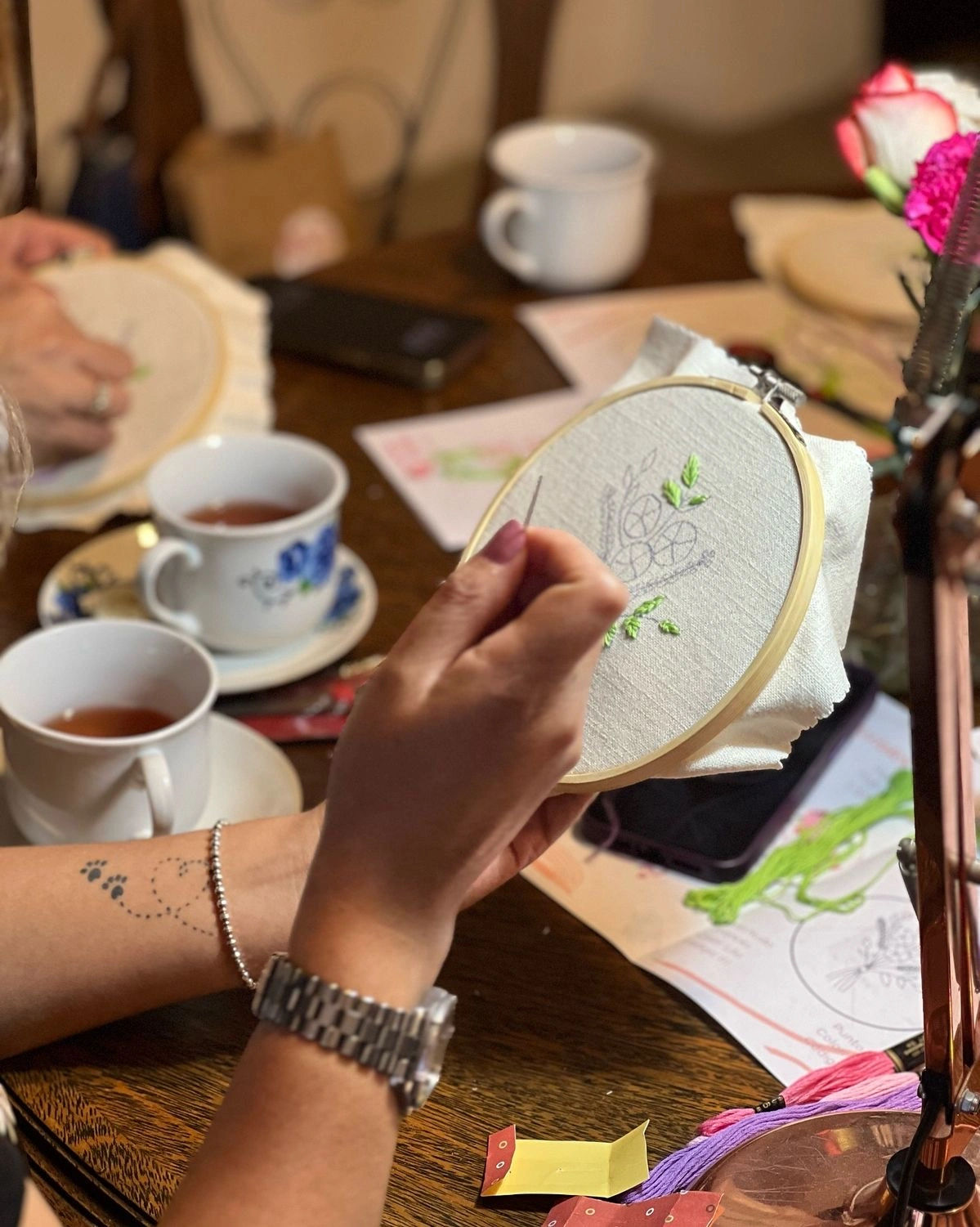 Embroidery Workshop in Marrakech 6
