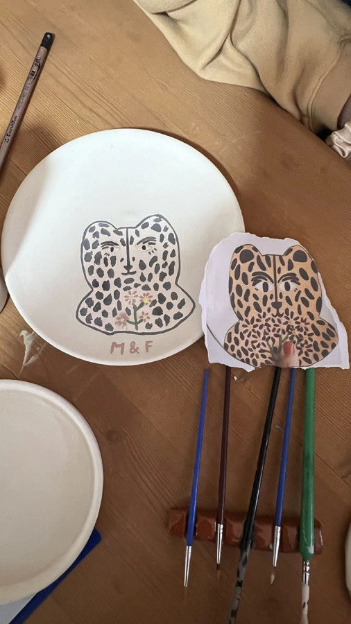 Ceramic Painting Workshop in Marrakech 11