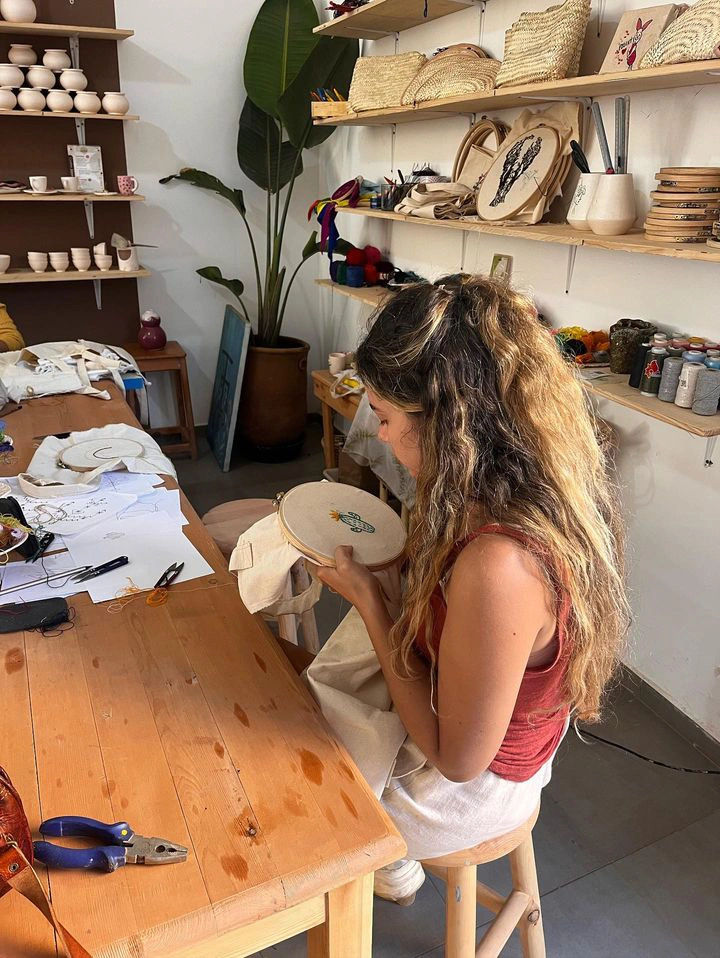Embroidery Workshop in Marrakech 8