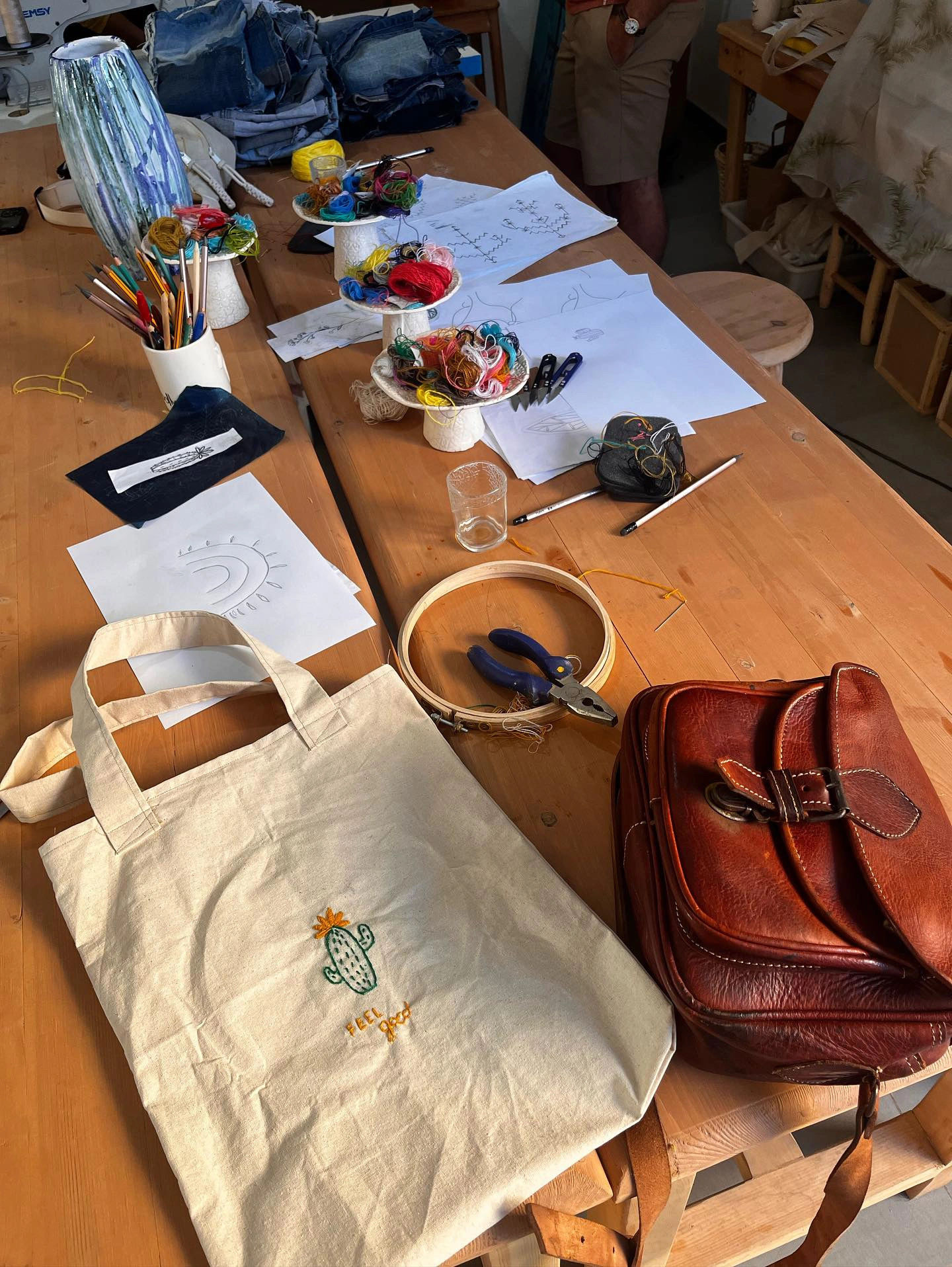 Embroidery Workshop in Marrakech 9