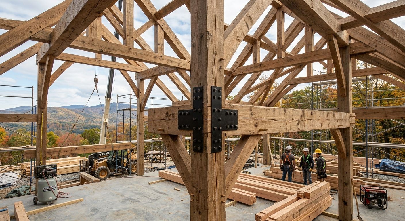 Post & Beam Framing - 1/2