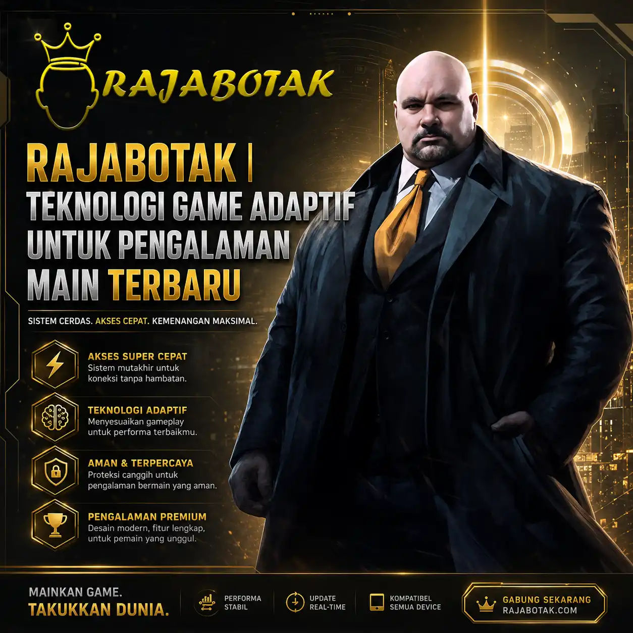 RAJABOTAK | Teknologi Game Adaptif Untuk Pengalaman Main Terbaru