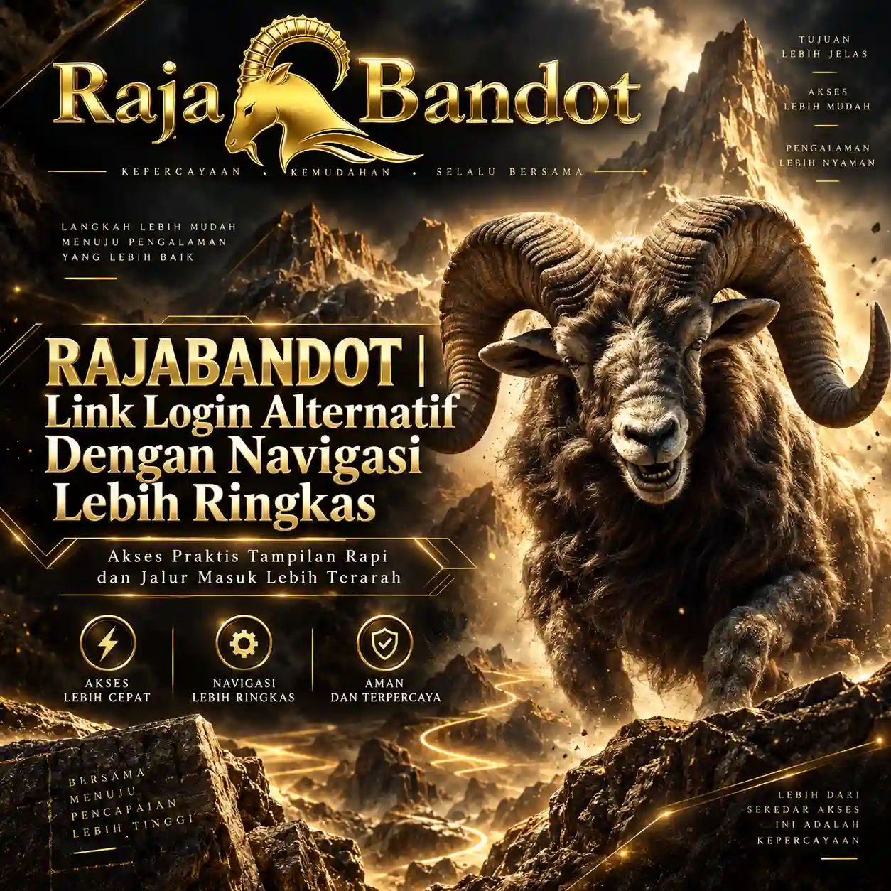 Thumbnail 1 of 3, Poster, RAJABANDOT | Link Login Alternatif Dengan Navigasi Lebih Ringkas designed and sold by RAJABANDOT.