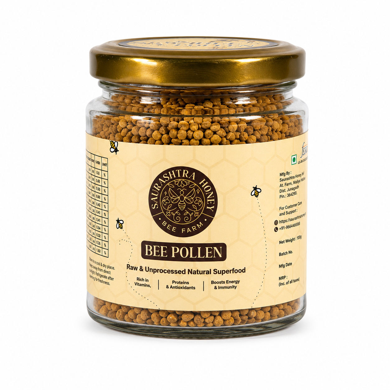 Bee Pollen 100g