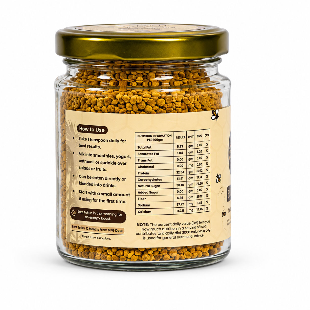 Bee Pollen 100g view 2