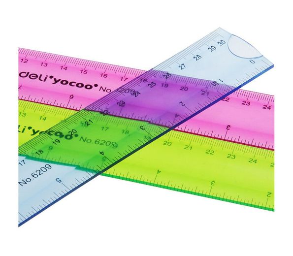 სახაზავი ელასტიური 30სმ 6209 deli