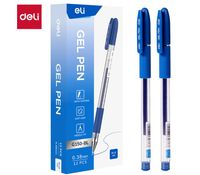 კალამი მელნიანი ლურჯი 0.38მმ G150-BL, deli