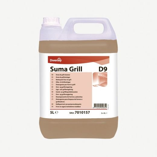 SUMA GRILL D9 გრილის და ღუმელის სარეცხი კონცენტრატი 5ლ