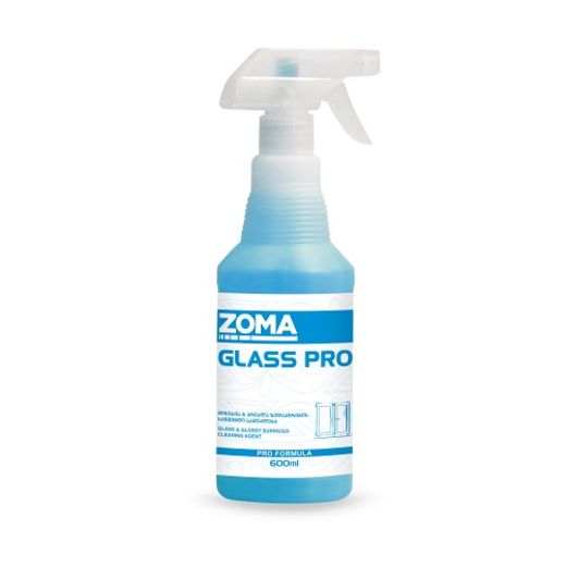 Zoma Glass Pro - მინების და პრიალა ზედაპირების უნივერსალური საწმენდი საშუალება.