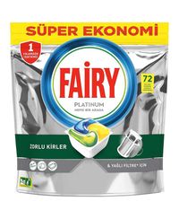 FAIRY ჭურჭლის სარეცხი მანქანის აბი, 72ც