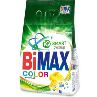 BIMAX ბიმაქსი სარეცხი ფხვნილი ფერადი ქსოვილისთვის 3კგ