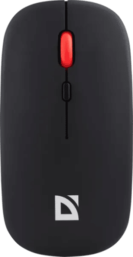 Defender უკაბელო მაუსი Wireless optical mouse VITRUAL MB-635 Black, 800-600 dpi, Bluetooth, USB