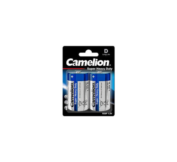 ელემენტი Camelion SHD ცისფერი, D ზომა, 2ც-შეკვრა, R20P-SP2B