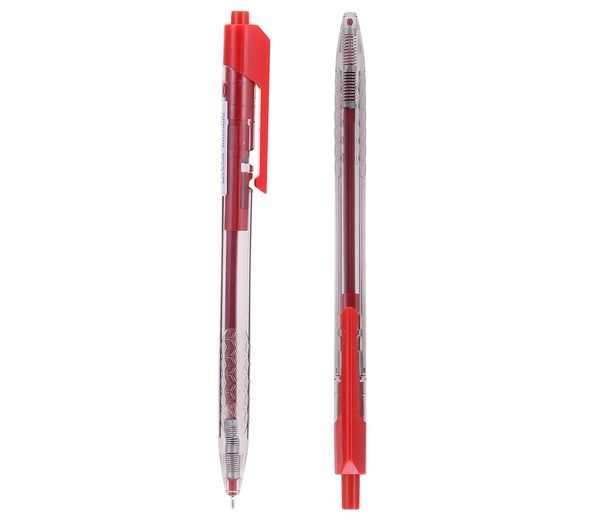 კალამი ბურთულიანი Mini tip 0.7mm RED Q01340,DELI