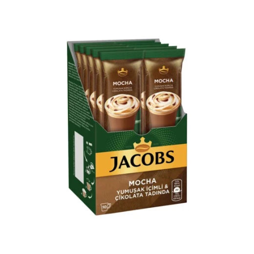 Jacobs იაკობსი ერთჯერადი ყავა მოკა 