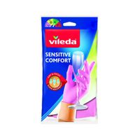 რეზინის ხელთათმანი VILEDA Sensitive Comfort M ზომა