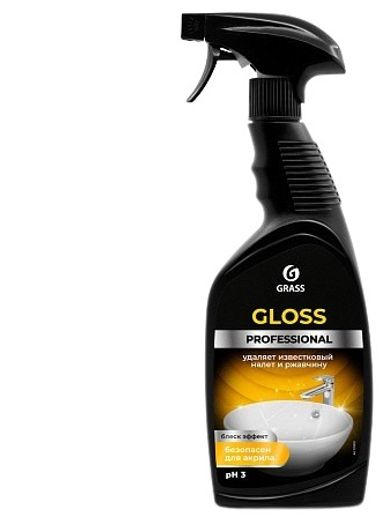 Grass Professional Gloss გრასი აბაზანის საწმენდი სითხე, 600 მლ.