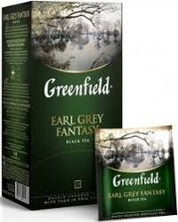 Greenfield გრინფილდი შავი ჩაი 25ც earl grey