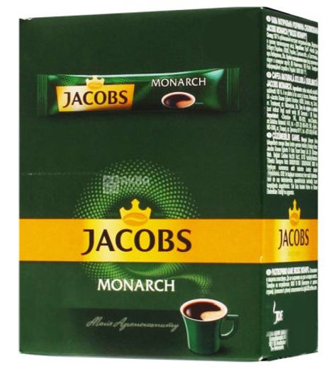 Jacobs Monarch იაკობსი ერთჯერადი ყავა 