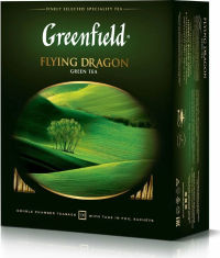 Greenfield გრინფილდი მწვანე ჩაი 100ც