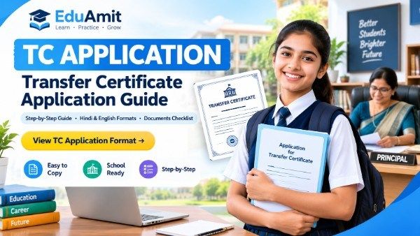School Leaving Certificate TC Application 2026: Format, Samples & Step-by-Step Guide 1 School Leaving Certificate TC Application 2026: Format, Samples & Step-by-Step Guide