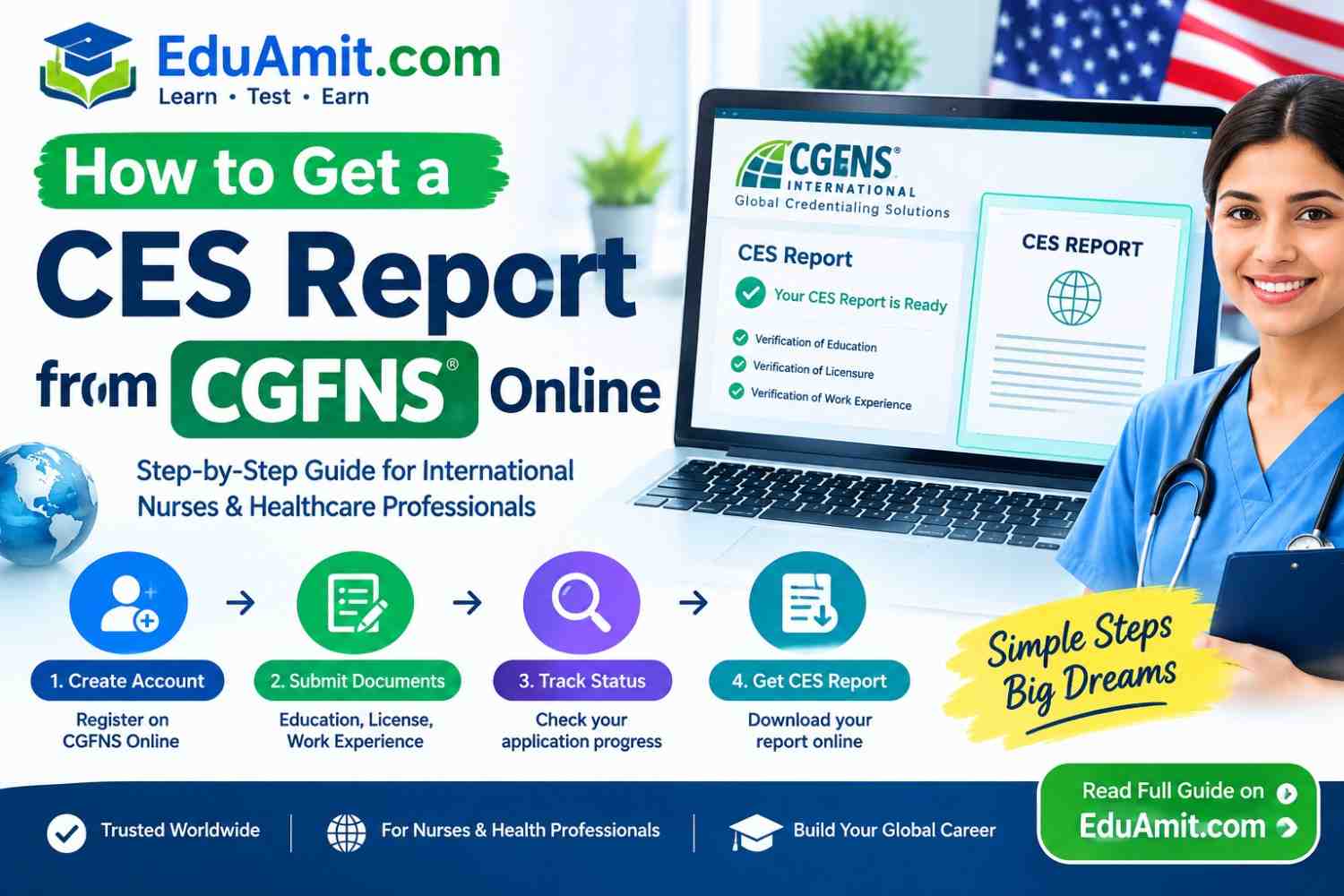 How to Get a CES Report from CGFNS Online 7 CES Report from CGFNS
