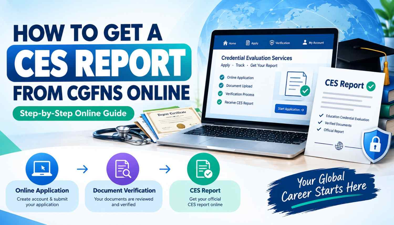 How to Get a CES Report from CGFNS Online 1 How to Get a CES Report from CGFNS Online