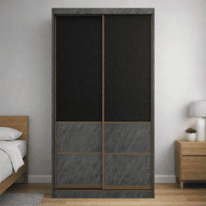 Greyson I Modular 4FT 2 Doors Sliding Wardrobe