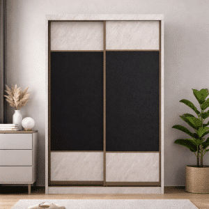 Emerson I Modular 4FT 2 Doors Sliding Wardrobe