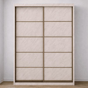 Everett I Modular 4FT 2 Doors Sliding Wardrobe