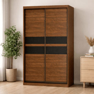 Tanner I Modular 4FT 2 Doors Sliding Wardrobe