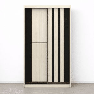 Hudson I Modular 4FT 2 Doors Sliding Wardrobe