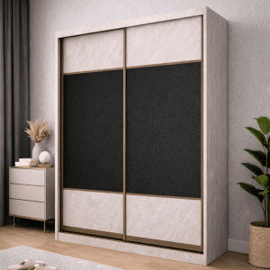 Emerson II Modular 5FT 2 Doors Sliding Wardrobe