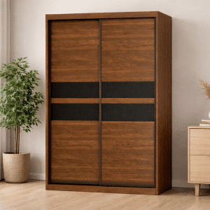 Tanner II Modular 5FT 2 Doors Sliding Wardrobe