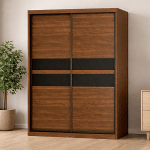 Tanner III Modular 6FT 2 Doors Sliding Wardrobe