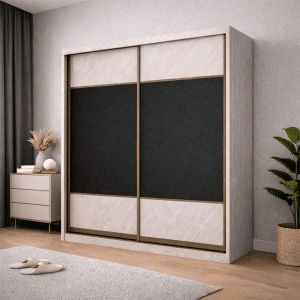 Emerson IV Modular 7FT 2 Doors Sliding Wardrobe
