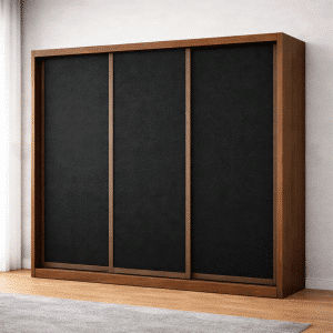 Jackson V Modular 8FT 3 Doors Sliding Wardrobe (B)