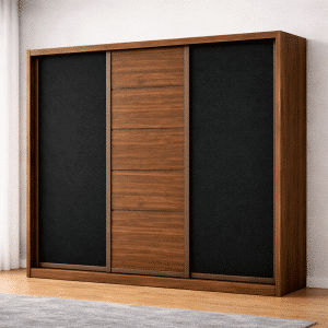 Jackson V Modular 8FT 3 Doors Sliding Wardrobe (D)