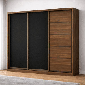 Jackson V Modular 8FT 3 Doors Sliding Wardrobe (F)
