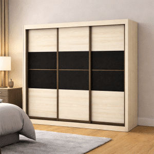 Dean V Modular 8FT 3 Doors Sliding Wardrobe